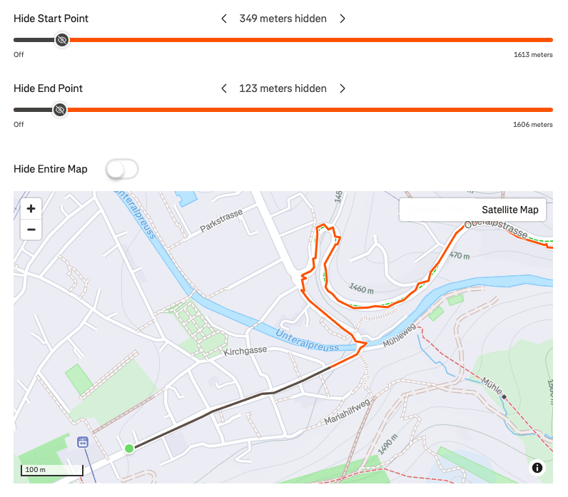 Diagram of the homing method
